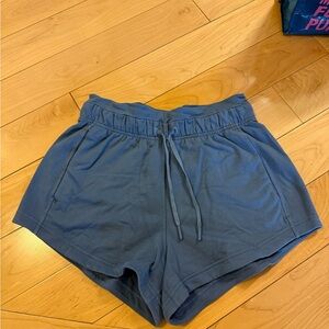 Lululemon Athletica Blue Athletic Shorts with Elastic Waistband